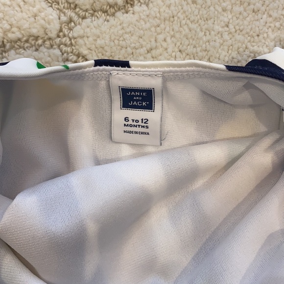 Janie and Jack Lemon swimsuit - Picture 3 of 3